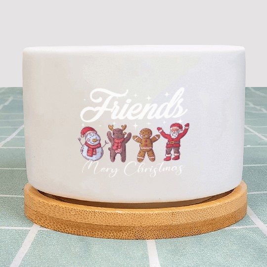 Best Friends Christmas Plant Pots