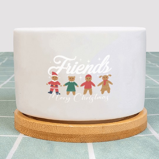 Best Friends Christmas Plant Pots