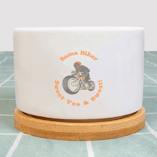 Bama Biker: Sweet Tea & Sweat! Albm Biking Plant Pots
