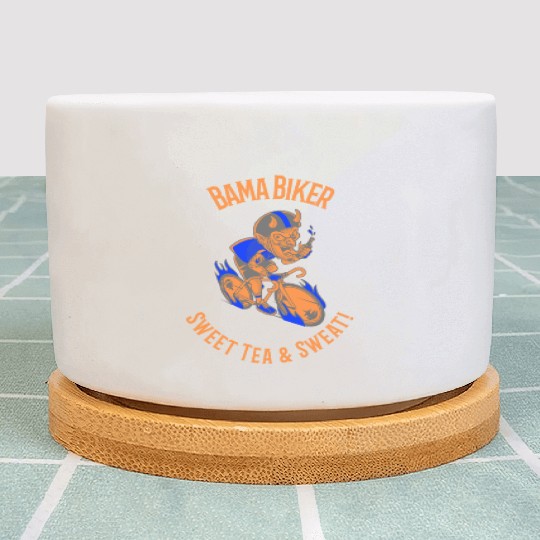 Bama Biker: Sweet Tea & Sweat! Albm Cycling Plant Pots