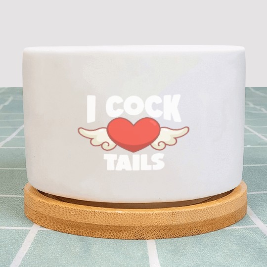 Funny I Love Cocktails 8 Plant Pots