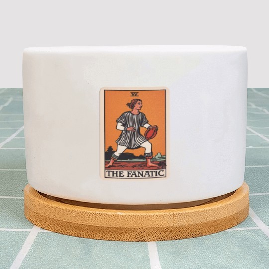 The Fanatic Fantasy Football Tarot Card Football Plant Pots