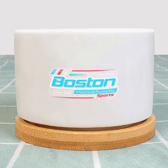 Stay Strong Boston Massachusetts Design Modern Plant Pots