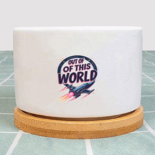 Out of This World Streetwear Plant Pots