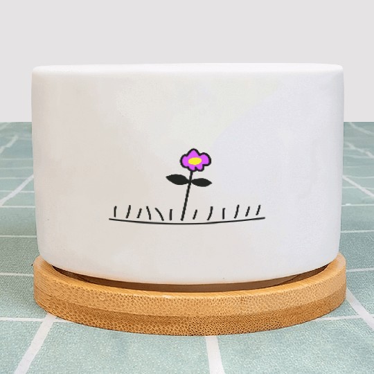 Pink Meadow Flower Spring Summer Grass Flowers Plant Pots