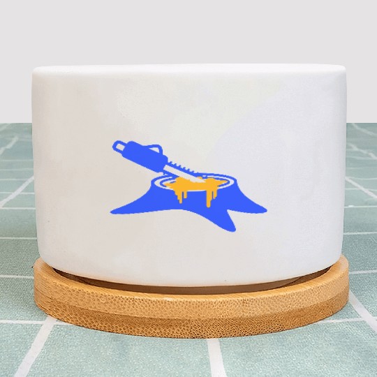 Chainsaw Tree Felling Lumberjack Forest Stump Wood Plant Pots