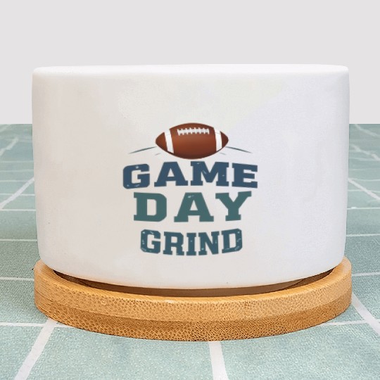 Game Day Challenge - Grind to the Finish, football Plant Pots