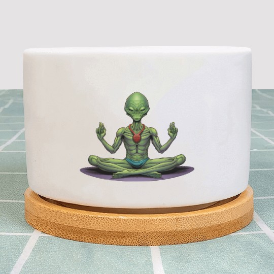 Alien Yogi Plant Pots