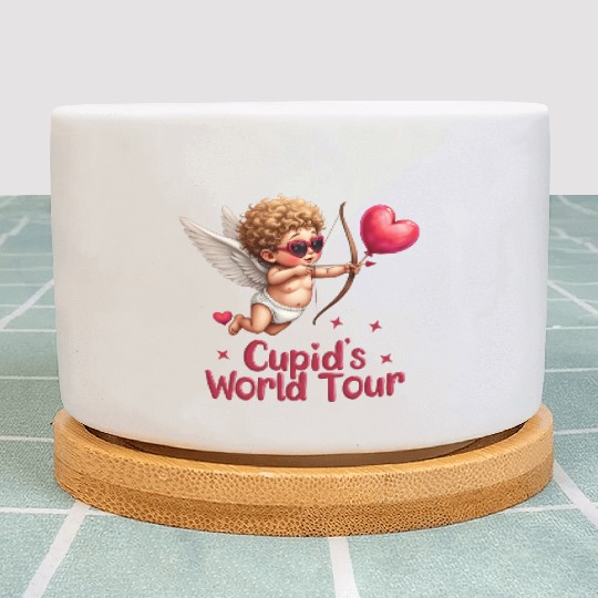 Cupid world tour Plant Pots