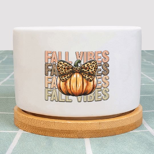 Festive Fall Vibes with Pumpkin Plant Pots