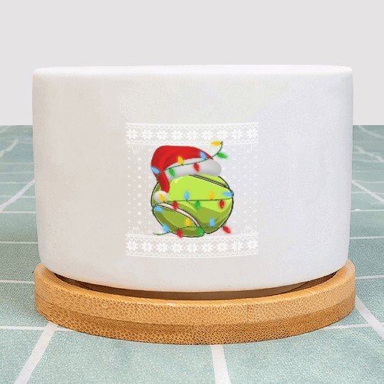 Tennis Christmas Plant Pots