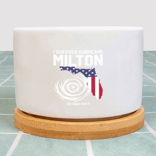 I survived Hurricane Milton October 2024 Florida Plant Pots