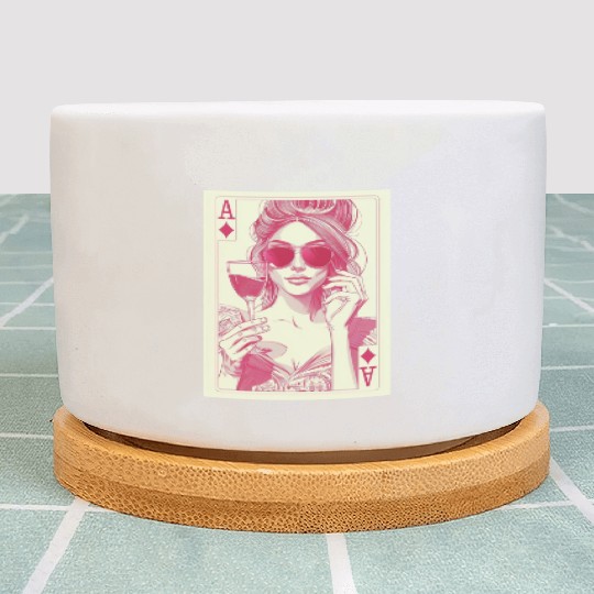 joker girl Plant Pots