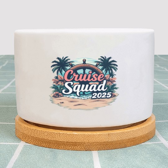 Cruise Vibes: 2025 Summer Vacation Plant Pots