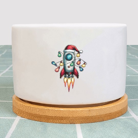 Space Rocket Rocket Astronomy Science Plant Pots