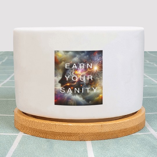 EARN YOUR SANITY Plant Pots