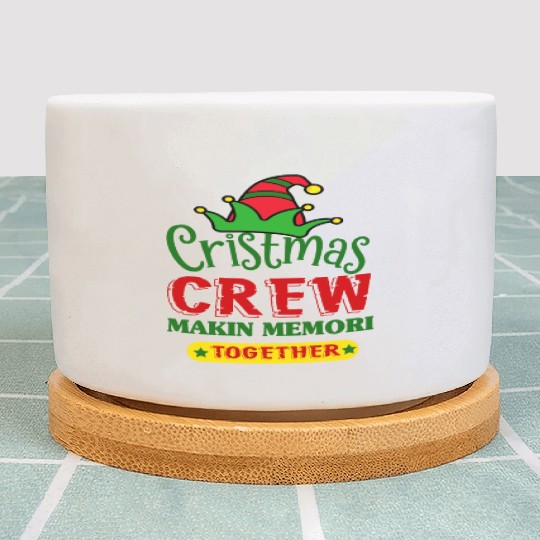 CHRISTMAS CREW Plant Pots
