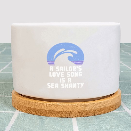 Sailor Meme Pirate Ship Ocean Sailing Plant Pots