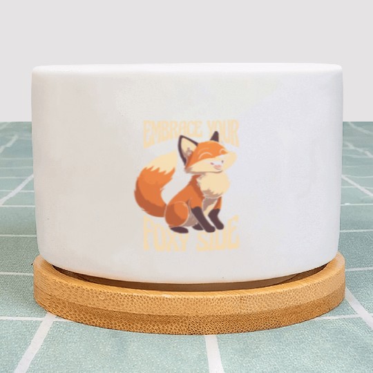 Embrace Your Foxy Side Canidae Caninae Red Fox Plant Pots