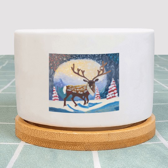 Christmas raider Plant Pots