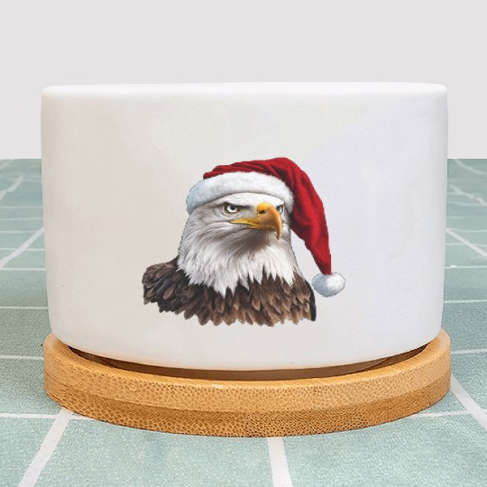 Eagle Christmas / Santa Claus eagle Plant Pots