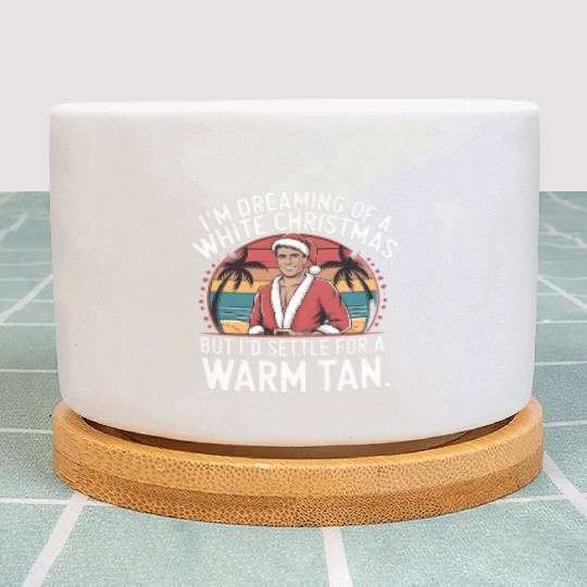 I'm dreaming of a white Christmas Plant Pots