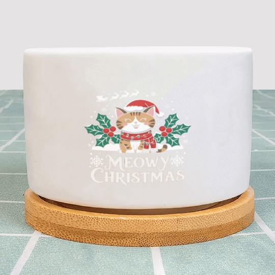 Christmas day Plant Pots