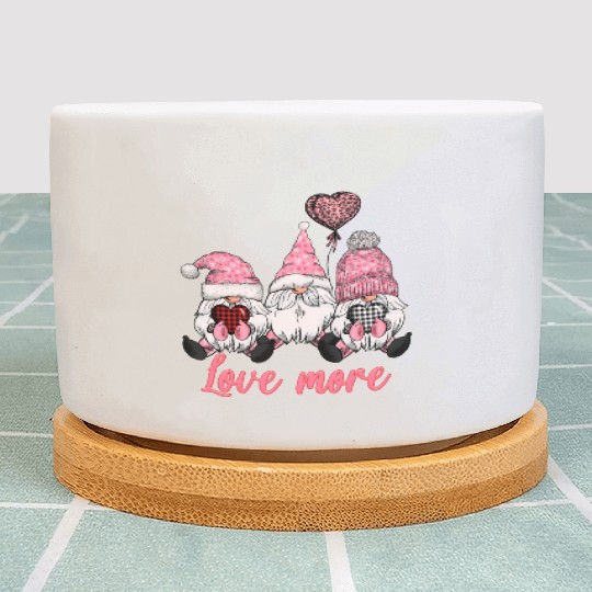 Gnomes Valentines Revelin Plant Pots