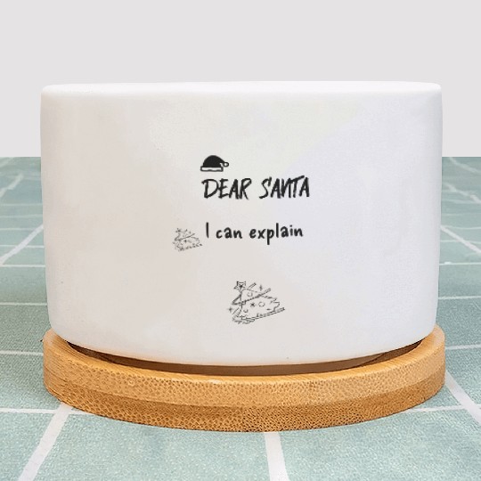 Dear Santa I can explain Plant Pots