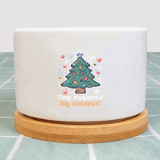 NICU Christmas Tiny Patients, Big Holidays! Plant Pots