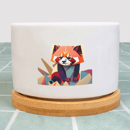 Angry panda Plant Pots