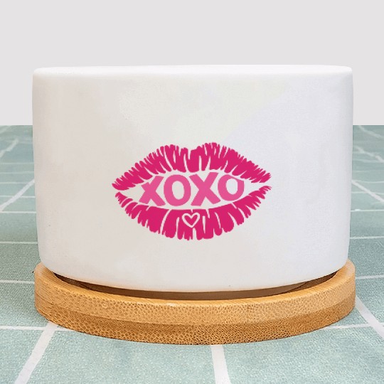 XOXO Valentine Sublimation Plant Pots