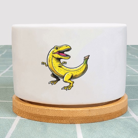 Bananasaurus REX – Funny T-Rex Banana Design Plant Pots