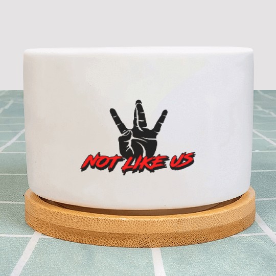 Not Like Us Plant Pots