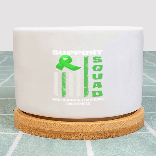 Non-Hodgkin Lymphoma Awareness Support Squad Plant Pots
