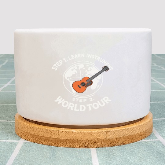 Step 1 Learn instrument Step 2 World Tour Plant Pots