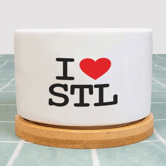 I Love St. Louis Plant Pots