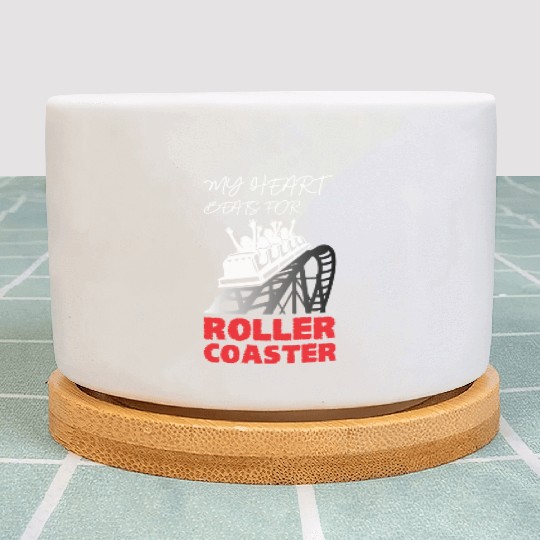 My Heart Beats for Roller Coaster Plant Pots