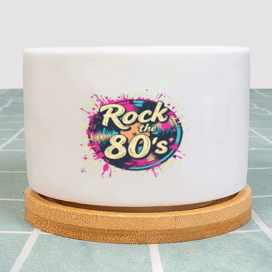 Rock The 80's 80s Party Retro Look 80s Plant Pots