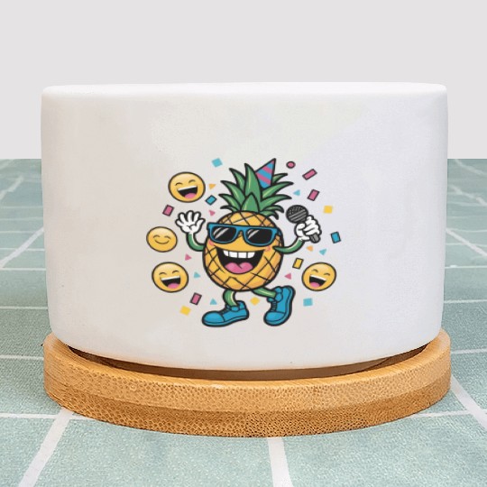 Pineapple Fruit Is Singing Plant Pots