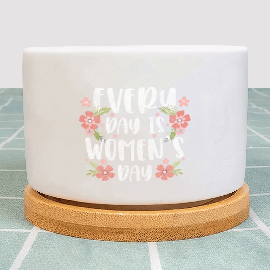 Women's Day Power Important Frida Plant Pots