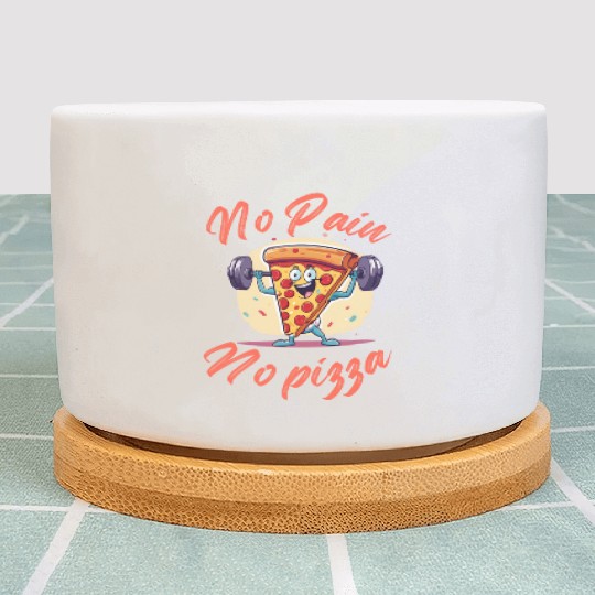 Pizza gym Plant Pots
