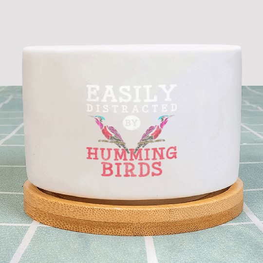 Hummingbird Animals Species Protection Nature Plant Pots