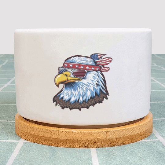 America Est 1776. USA Plant Pots