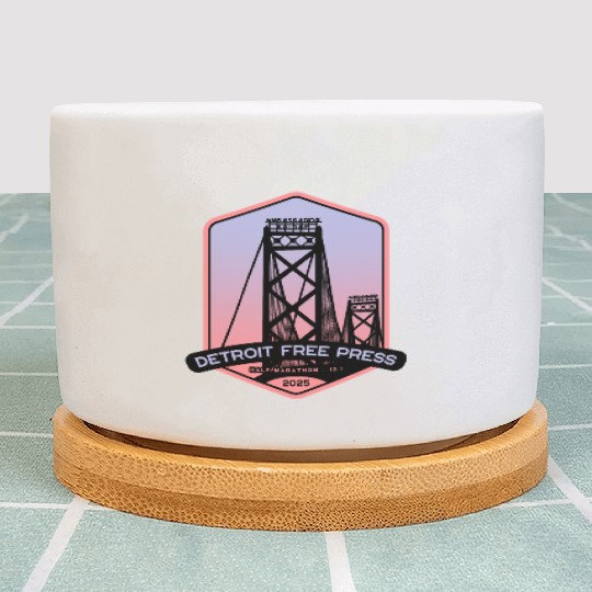 Detroit Free Press - Half Marathon – 13.1 – 2025 Plant Pots