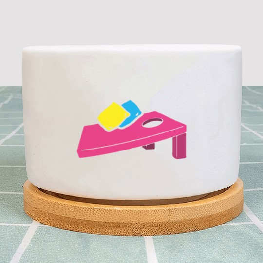 Step Back I'm A Cornhole Champion Plant Pots