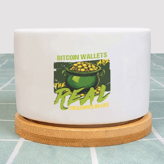 St Patricks Day Bitcoin Wallets The Real Treasures Plant Pots