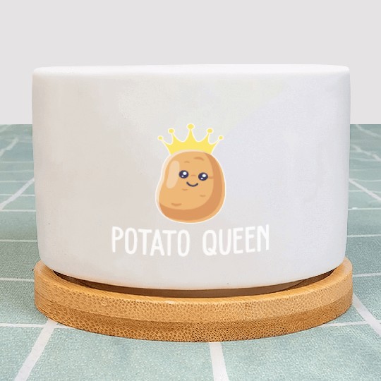 Potato Queen Potato Lover Plant Pots