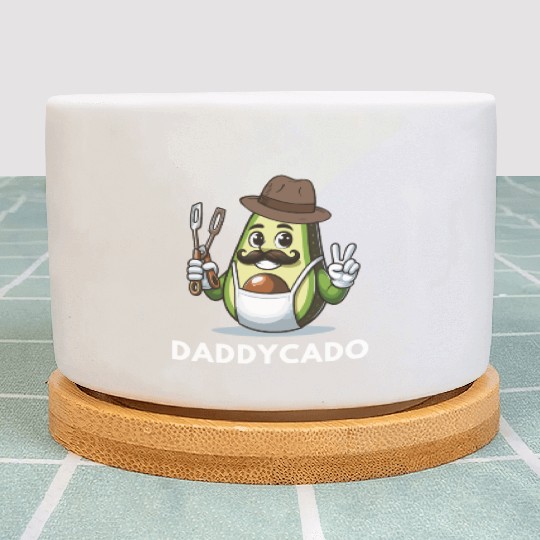 Dads Gift idea for Daddy and Fathers Day Avocado Plant Pots