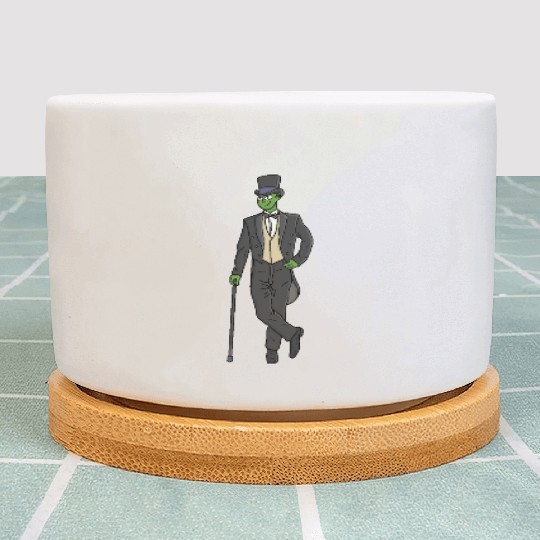 Alien in a suit Plant Pots